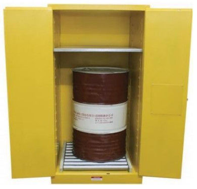 FW-WY810550 Securely Store Oil Drums with Double Door Safety Cabinet and Special Roller
